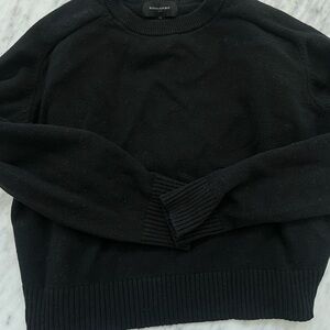 Banana Republic Black Crewneck Sweater